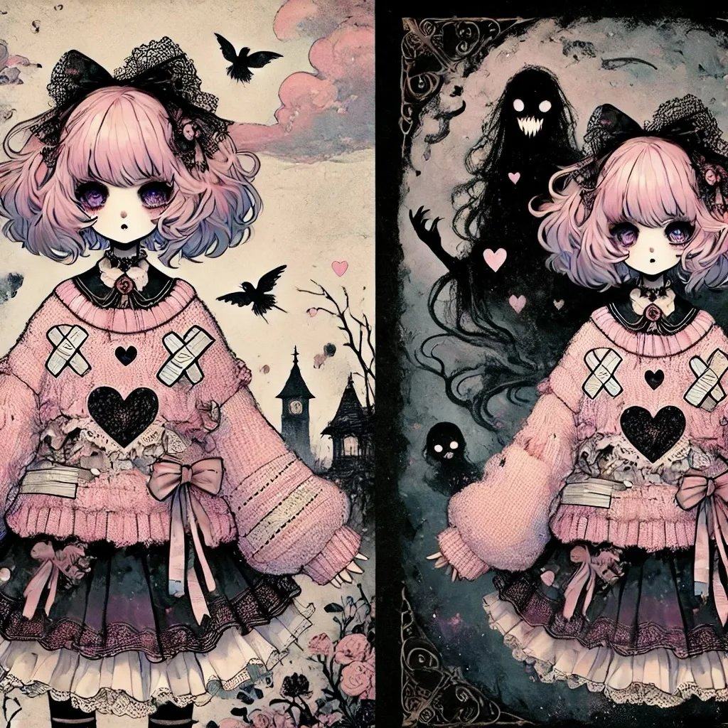 病みかわいいイラスト