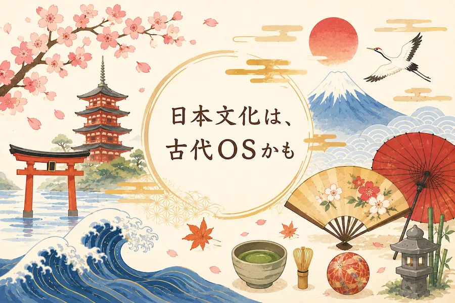 日本文化は、古代OS